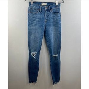 Madewell 9" High Rise Skinny Jeans